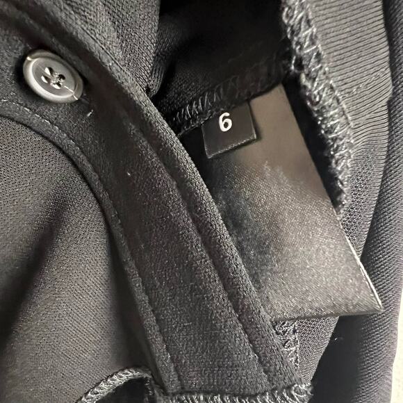 Proenza Schouler Matte Jersey Long Sleeve Button Up Shirt Size 6 - Picture 16 of 16